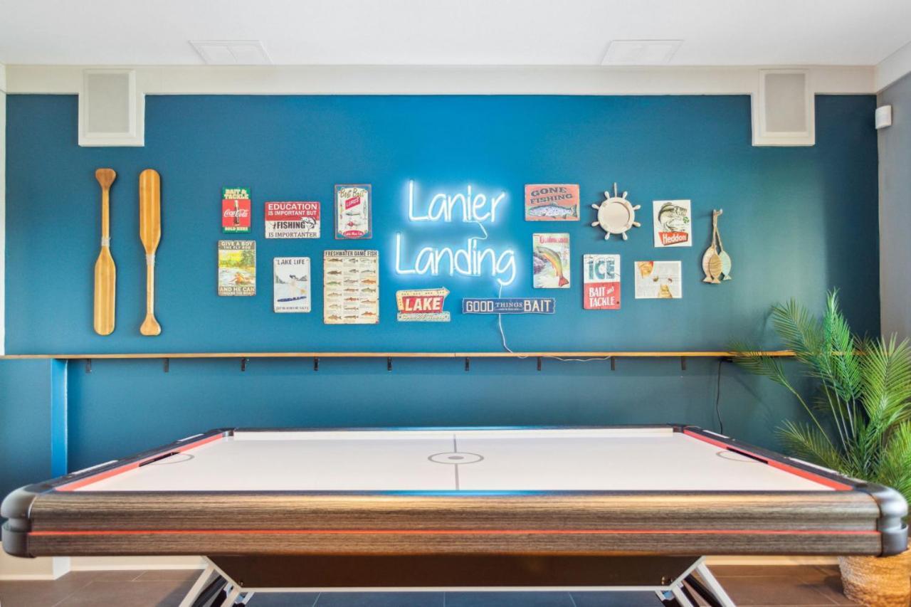 Lanier Landing - Private Dock Hot Tub Game Room Gainesville Bagian luar foto